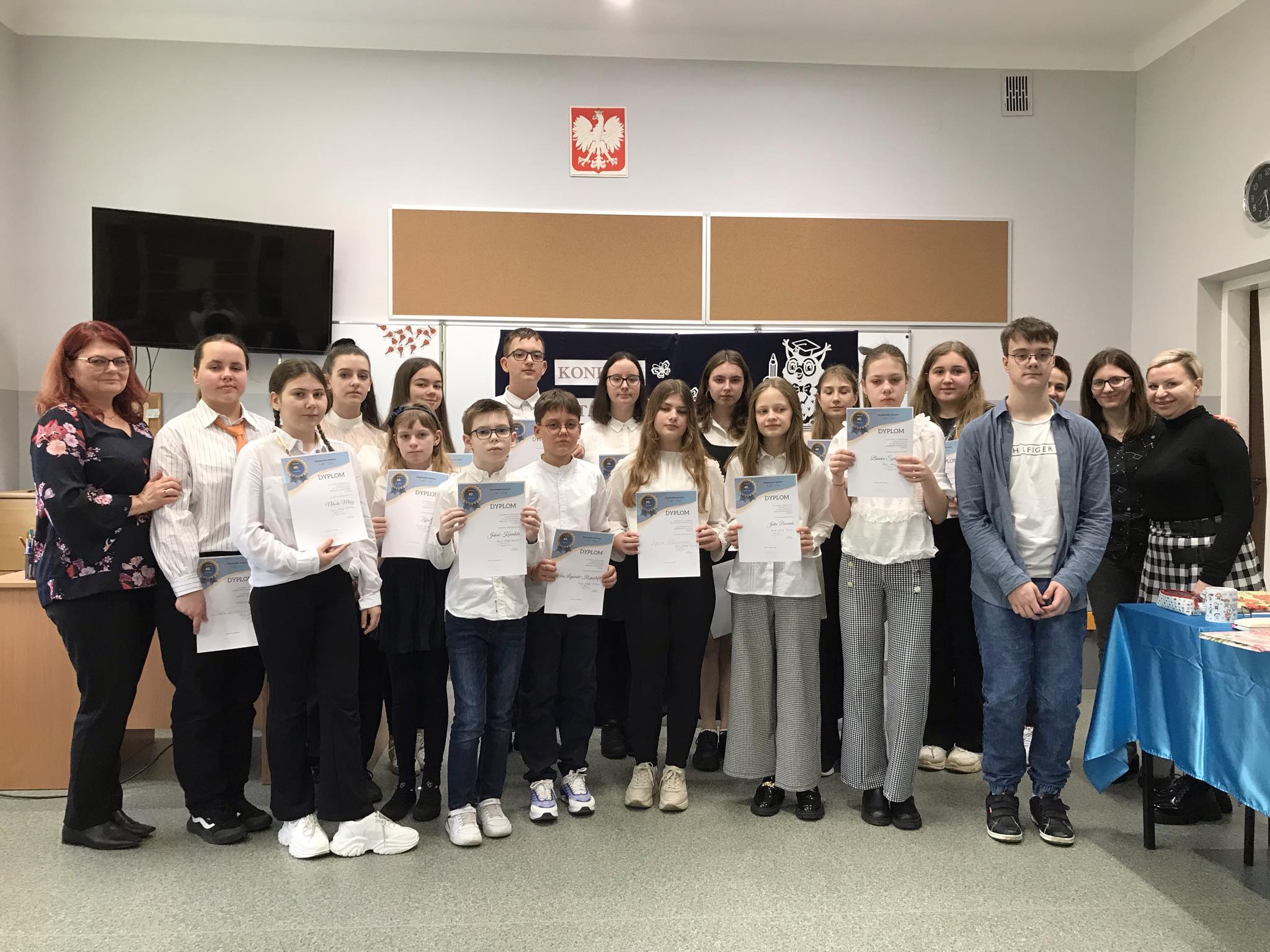 Eliminacje szkolne do 40-tego Wojewódzkiego Konkursu Recytatorskiego „Spotkania z Poezją”