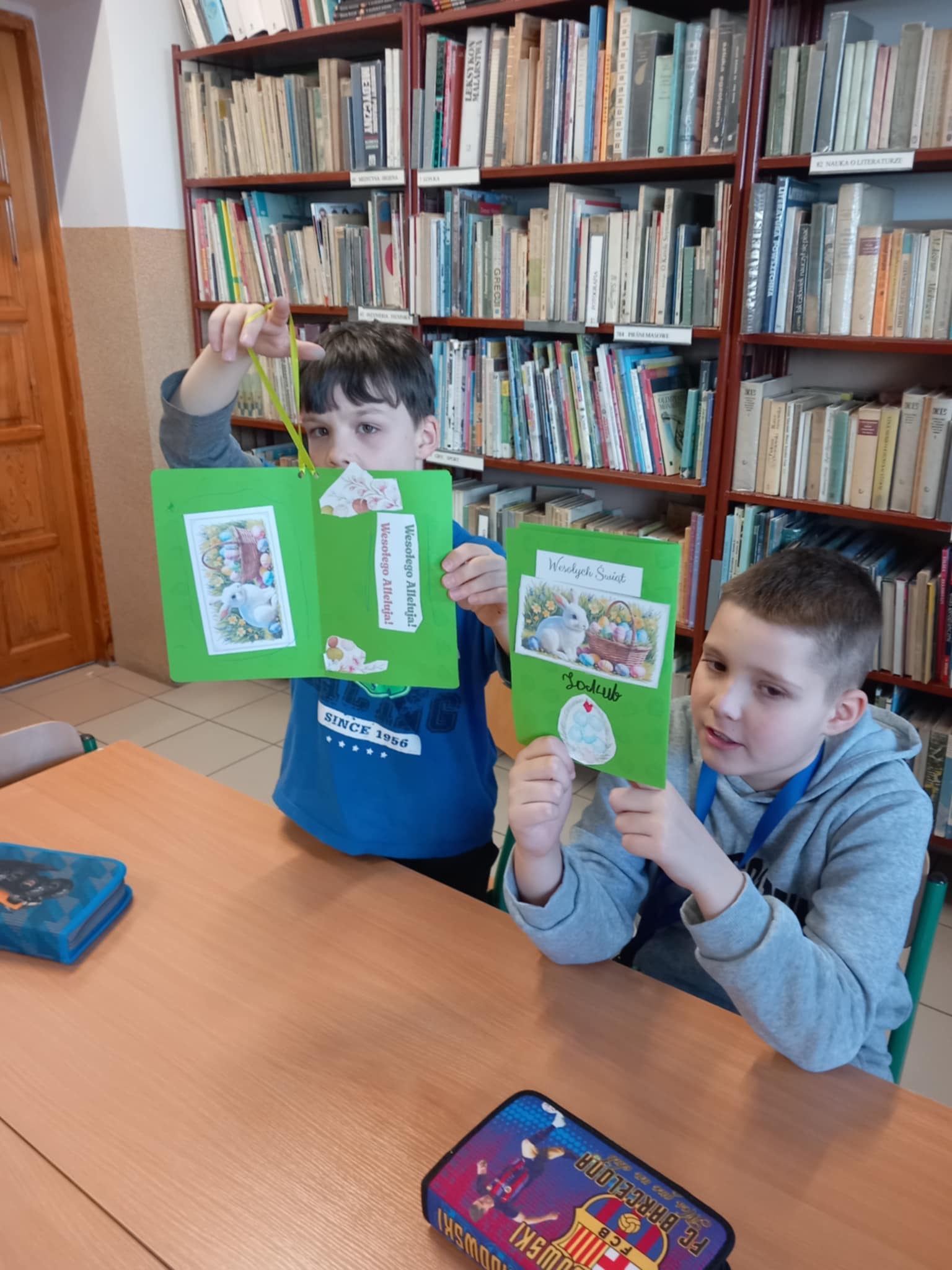 Zajęcia biblioteczne w klasie IIIb – integracyjnej
