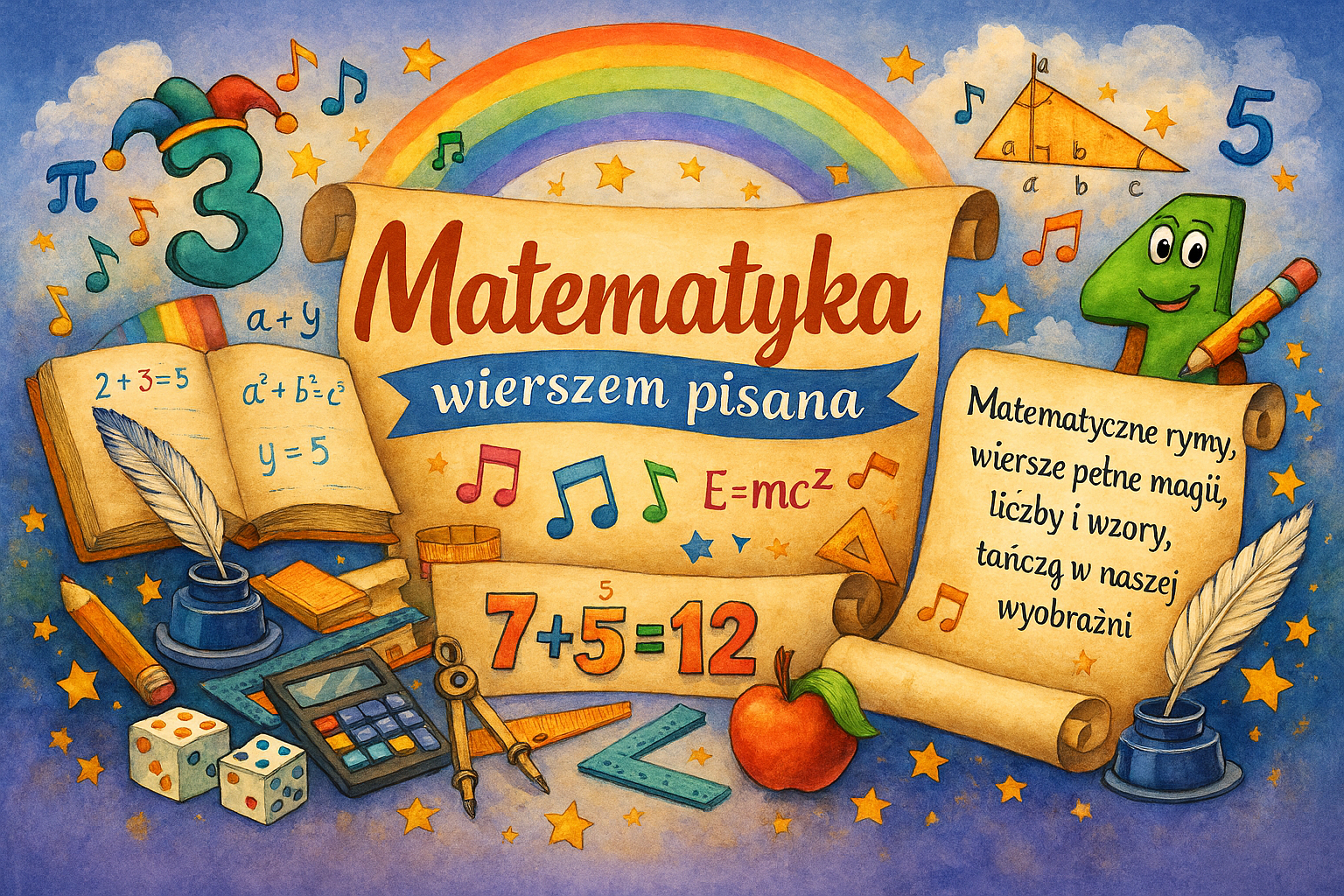 Matematyka wierszem pisana – konkurs pełen kreatywności