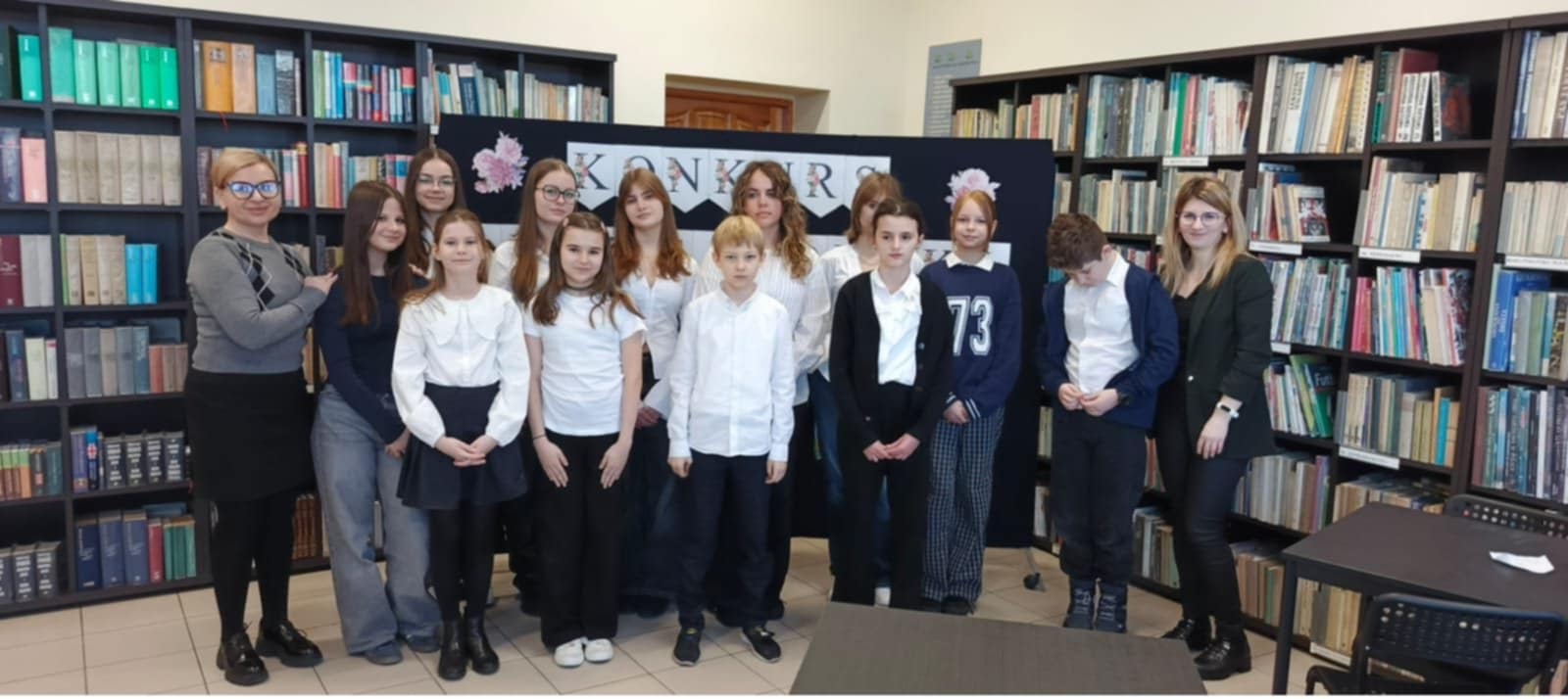 Szkolne eliminacje do XLII Wojewódzkiego Konkursu Recytatorskiego „Spotkania z poezją”